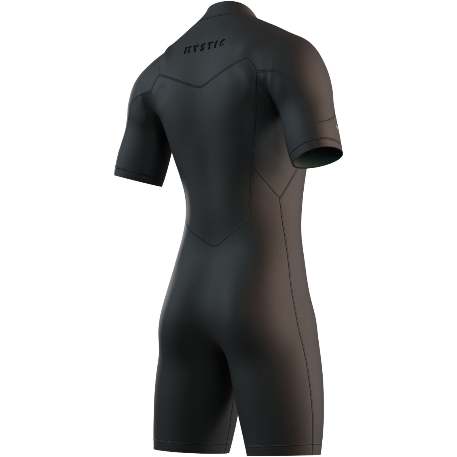 2026 Mystic Hommes Motion 3/2mm Chest Zip Shorty Combinaison Néoprène 35000.250014 - Black